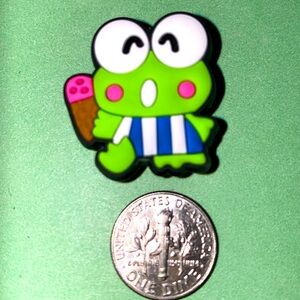 (10 for $15) Sanrio Keroppi  Crocs Shoe Charms